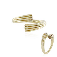 Gouden ring met I1 Champagne diamanten (de Melo)