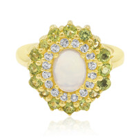 Zilveren ring met een Welo-opaal
