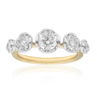 Gouden ring met een VS2 (H) Diamant (CIRARI)