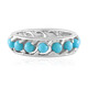 Zilveren ring met Sleeping Beauty Turkooisen