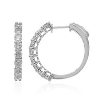 Gouden oorbellen met I1 (H) Diamanten (CIRARI)