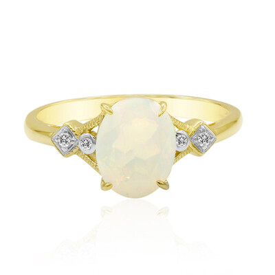 Gouden ring met een Welo-opaal (Adela Gold)