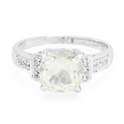 Zilveren ring met een Orthoklaas
