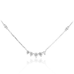 Gouden halsketting met een I1 (H) Diamant (CIRARI)