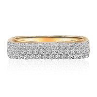 Gouden ring met Diamanten SI1 (G)