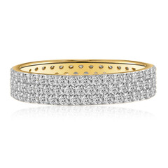Gouden ring met Diamanten SI1 (G)