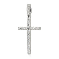 Gouden hanger met PK (H) Diamanten