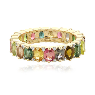 Gouden ring met toermalijnen (La Revelle)