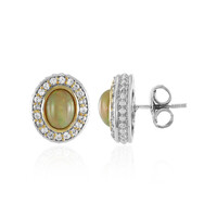 Zilveren oorbellen met Welo-opalen (Dallas Prince Designs)