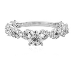 Gouden ring met een SI diamant