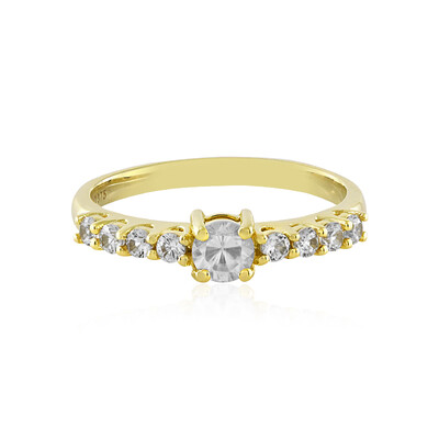 Gouden ring met een zirkoon