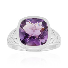 Zilveren ring met een amethist (Pallanova)