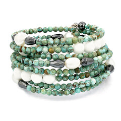 Zilveren armband met zoetwater kweekparels (Dallas Prince Designs)