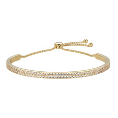 Zilveren armband met zirkonen