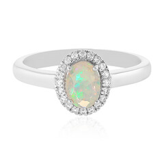 Zilveren ring met een Welo-opaal