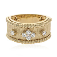 Gouden ring met SI2 (H) Diamanten (CIRARI)