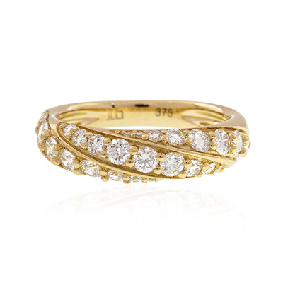 Gouden ring met Loepzuivere (F) Diamanten (LUCENT DIAMONDS)