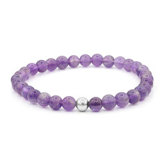 Zilveren armband met amethisten