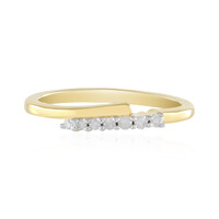 Zilveren ring met I2 (H) Diamanten
