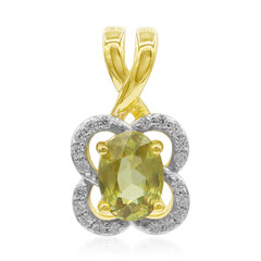 Gouden hanger met een sfeen