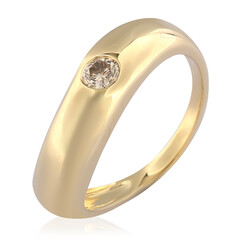 Gouden ring met een I2 Champagne Diamant (de Melo)