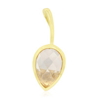 Zilveren hanger met een rozen kwarts