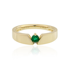 Gouden ring met een Muzo smaragd (de Melo)