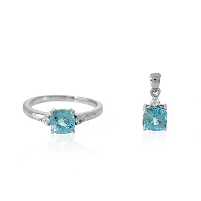 Zilveren ring met Ratanakiri zirkonen