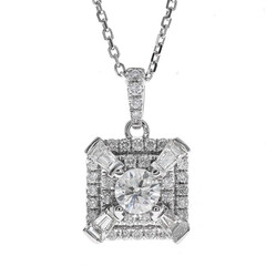 Gouden halsketting met een SI2 (H) Diamant (CIRARI)
