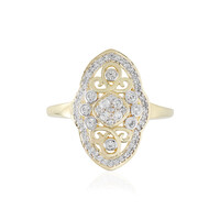 Zilveren ring met zirkonen