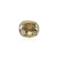 Edelsteen met een SI1 Groene diamant 0.41 ct
