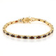 Zilveren armband met granaten
