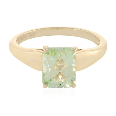 Gouden ring met een munt kunziet