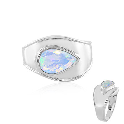 Gouden ring met een AAA Welo-opaal (de Melo)