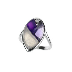 Zilveren ring met een rozen kwarts
