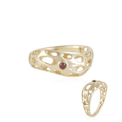 Gouden ring met een I1 Rode Diamant (Ornaments by de Melo)