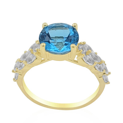 Gouden ring met een Marambaia-topaas (de Melo)