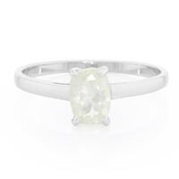 Zilveren ring met een Orthoklaas
