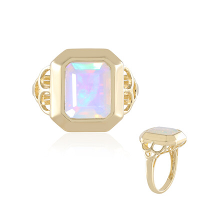 Zilveren ring met een Welo-opaal