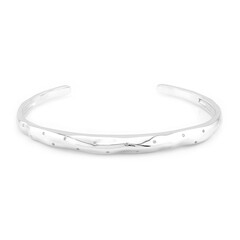 Zilveren armband met zirkonen