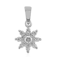 Gouden hanger met een IF Diamant (D)