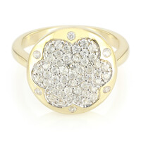 Zilveren ring met zirkonen