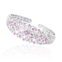 Zilveren armband met rhodolieten (Dallas Prince Designs)