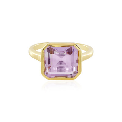 Zilveren ring met een lavendel amethist
