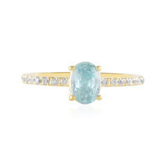 Zilveren ring met een Ratanakiri zirkoon