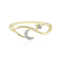 Zilveren ring met een I2 (I) Diamant