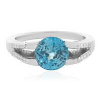 Zilveren ring met een Ratanakiri zirkoon