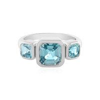Zilveren ring met een Ratanakiri zirkoon