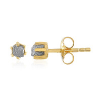 Zilveren oorbellen met Zilveren Diamanten