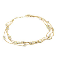 Gouden armband met I1 (H) Diamanten (CIRARI)